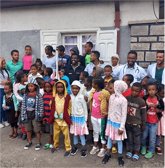 Children supported by RBY Foundation