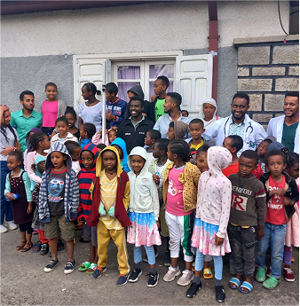 Children supported by RBY Foundation