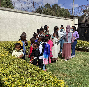 Children outside